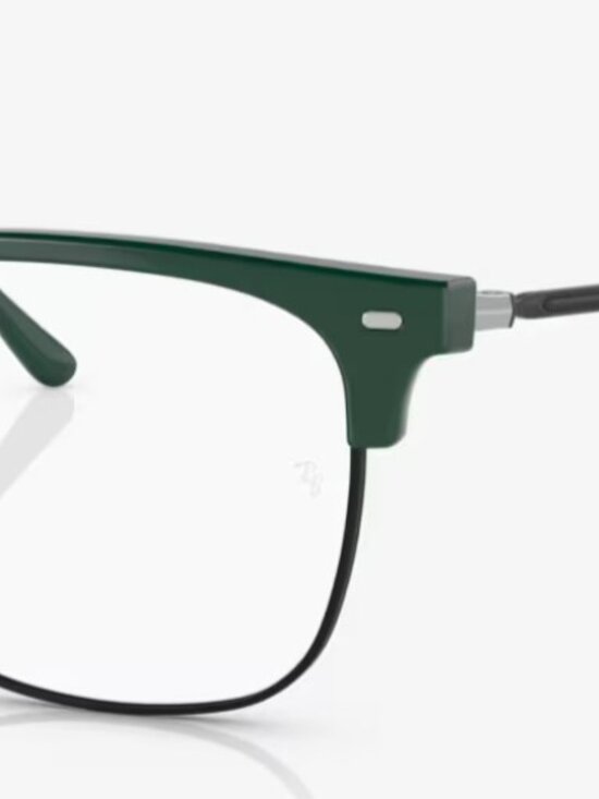 Ray-Ban RB7216 New Clubmaster Eye Glasses display model Dark Green 49-20